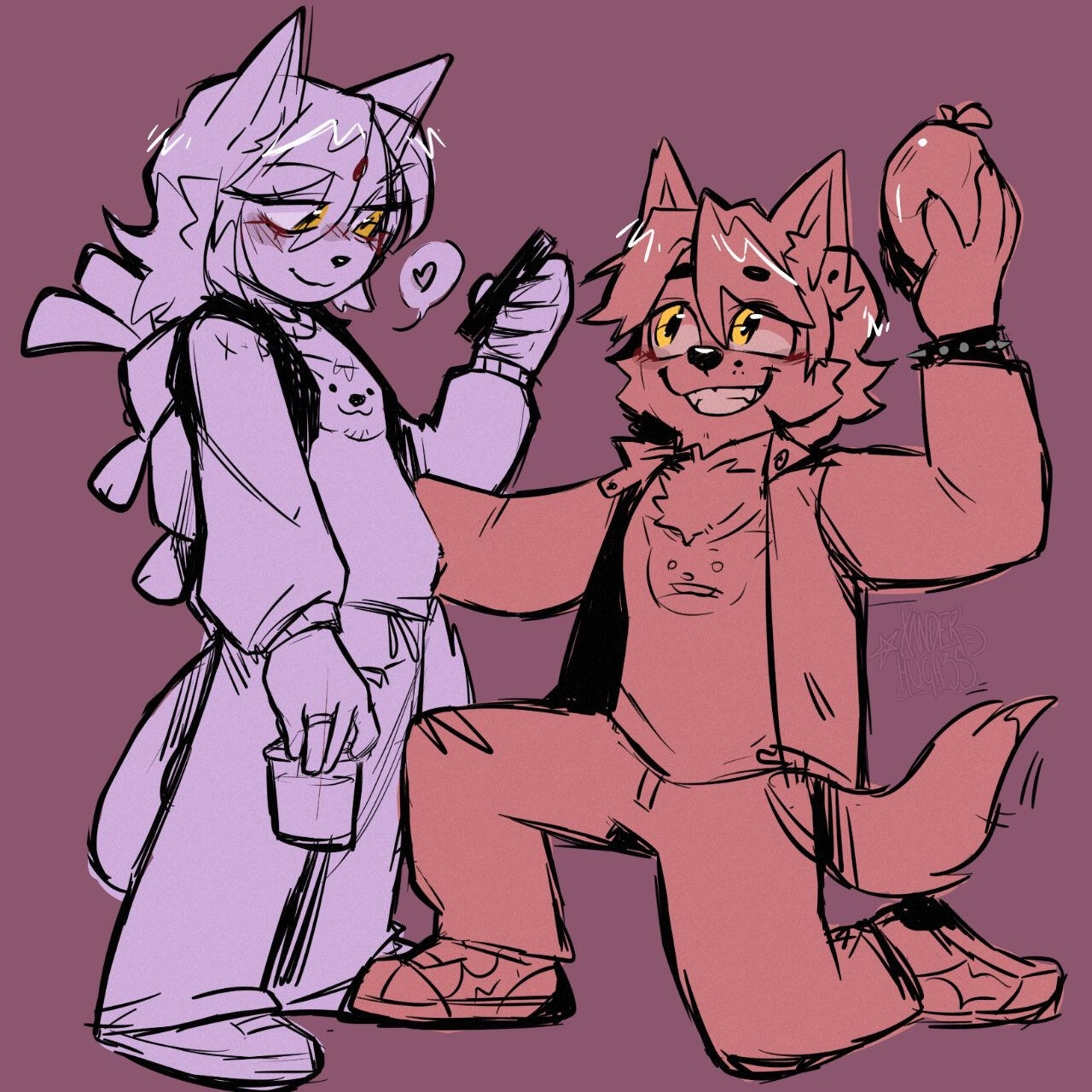 Fullbody Sketch color