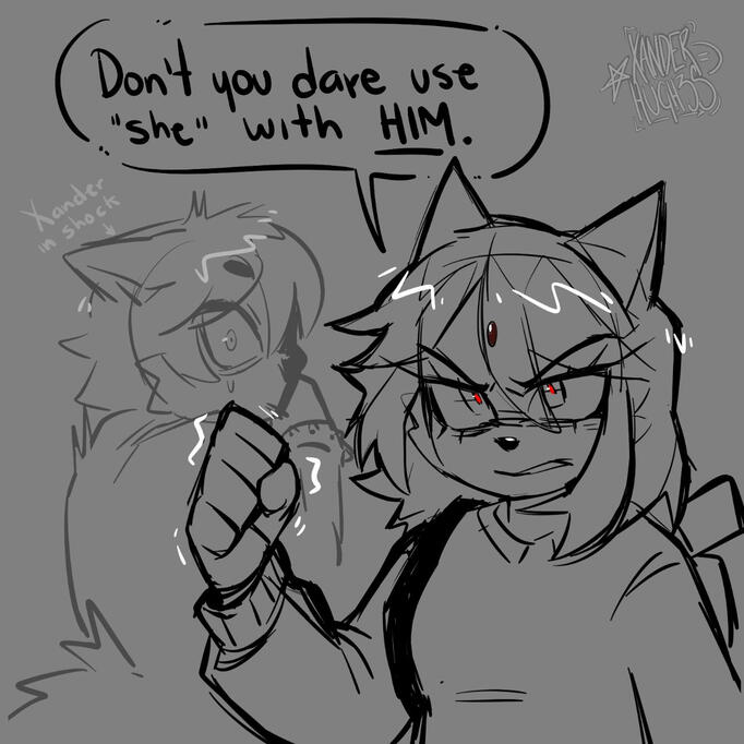 Halfbody Sketch no color